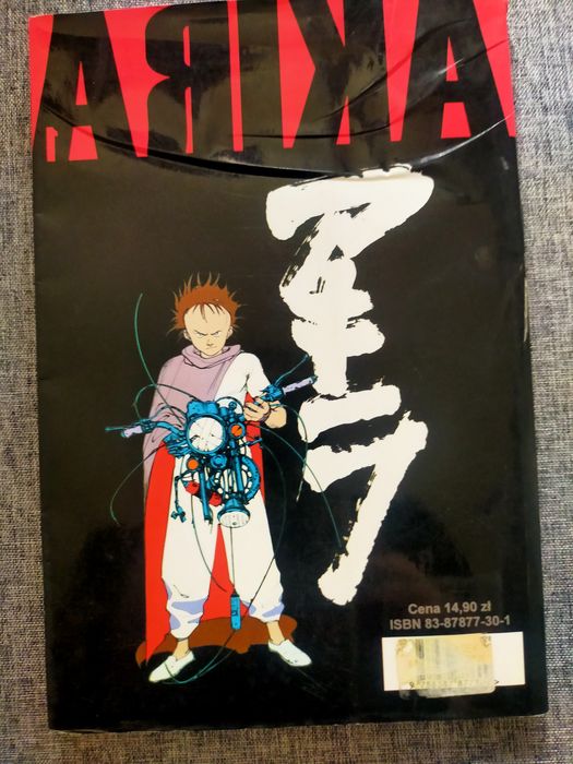 Akira tom 1 Wypadek Tetsuo