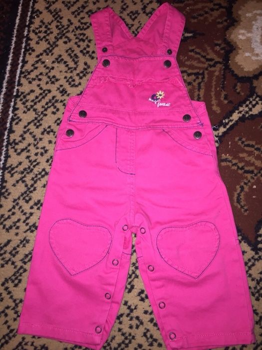 Суперовый джинсовый комбинезон Lupilu р.4-12 мес