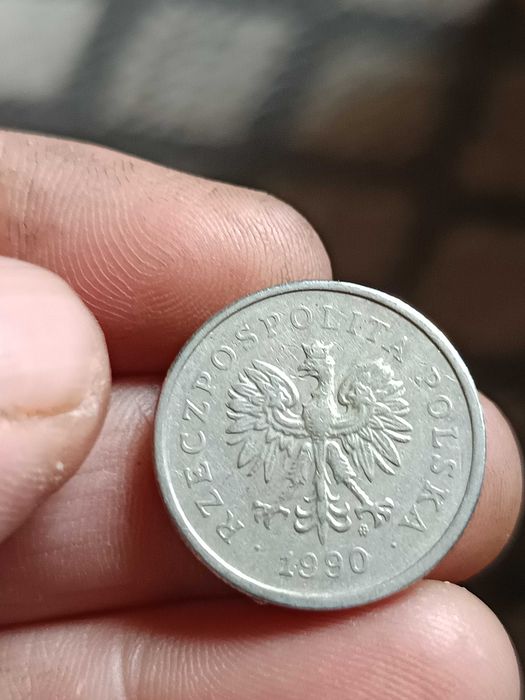Sprzedam monetę 1 złotych 1990 rok