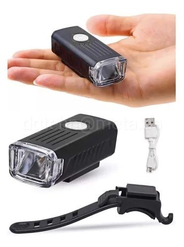 Набор фонарей для велосипеда USB 2шт, передний и задний