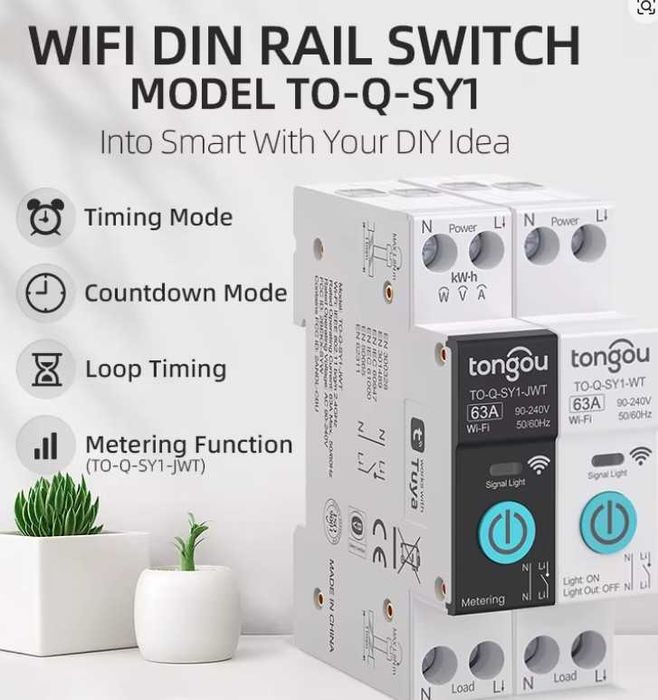 Medidor de consumos WIFI, e relé