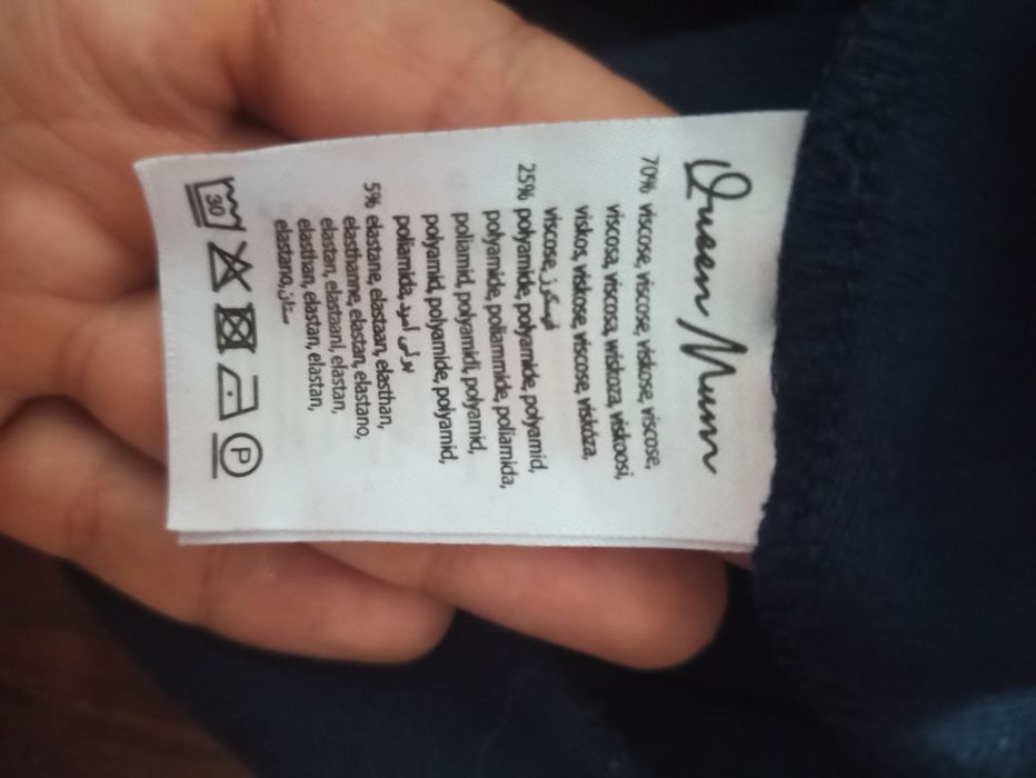 Spódnica Queen Mum r xl/xxl ciążowa granatow