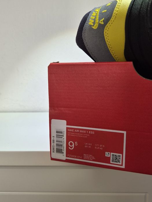 Кросівки Air Max 1 ESS, US9.5 EU 43 27.5CM.  FZ5808 014
