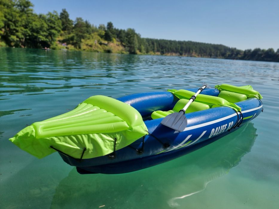 Kajak 2 osobowy z dmuchanymi siedzeniami