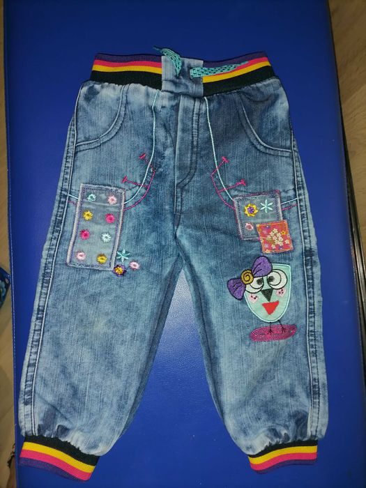 Джинсы на девочку