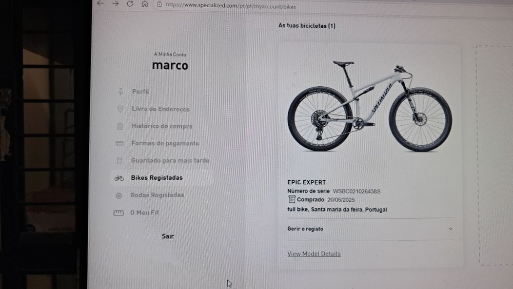 Specialized epic expert 23/25