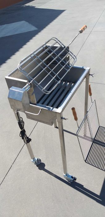 Grelhador Inox com Motor Eletrico