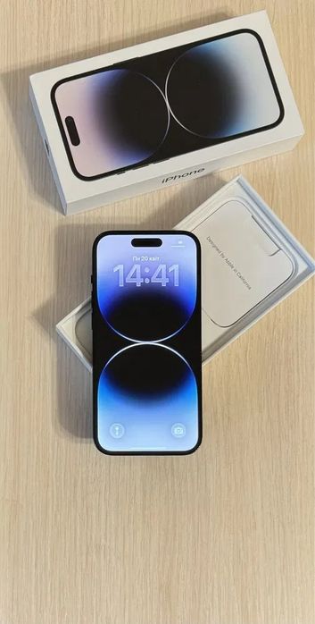 Продам iphone 14 pro 128 black айфон 14 про продаж, обмін