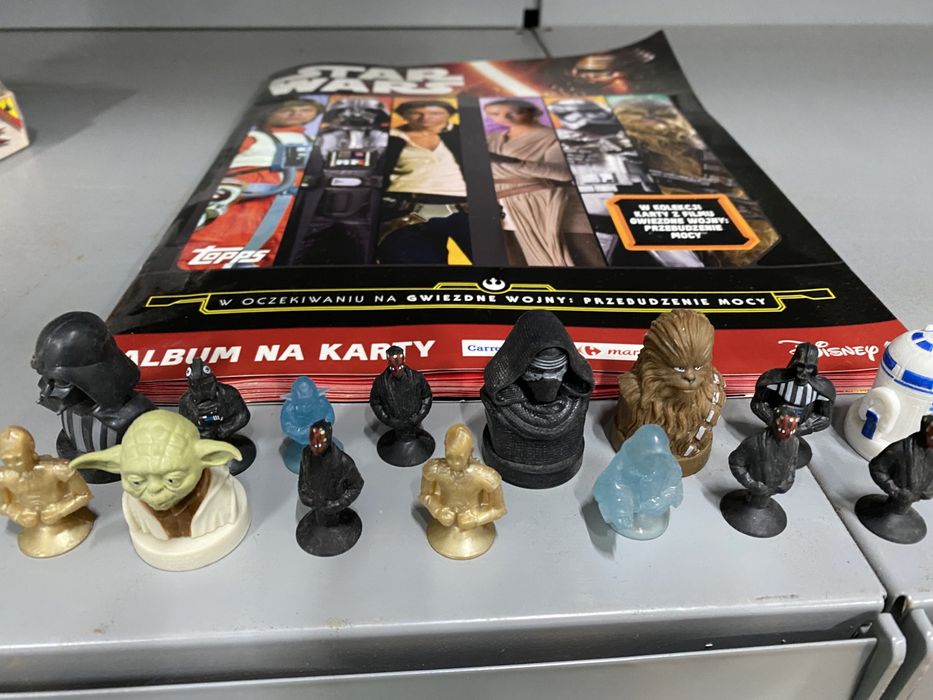 karty i figurki star wars