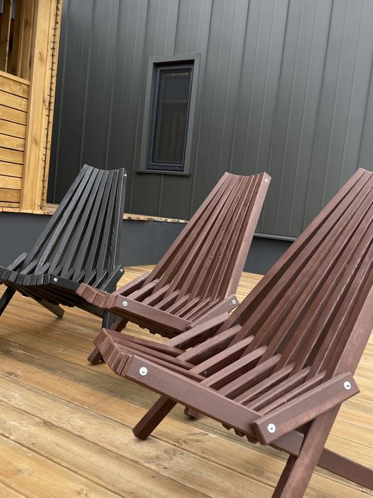 Кресло шезлонг Кентукки с покрытием, крісло шезлонг з покриттям фарбою
