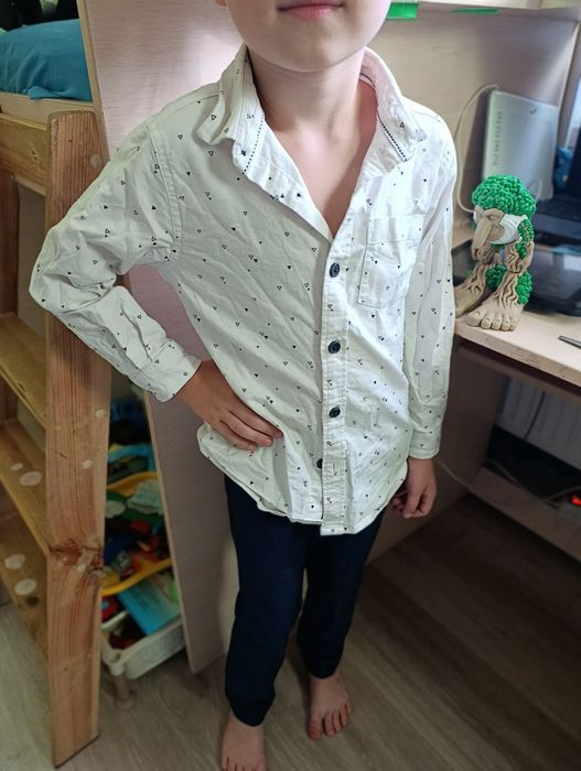Рубашка на 110 см