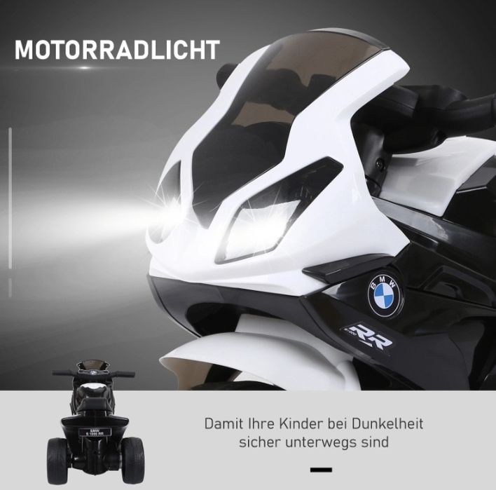 Motocykl elektryczny dla dzieci
