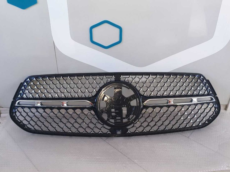 Решітка радіатора Mercedes GLE W167 / C167 Рестайлінг Diamond AMG Stars  1678883101 A1678883101