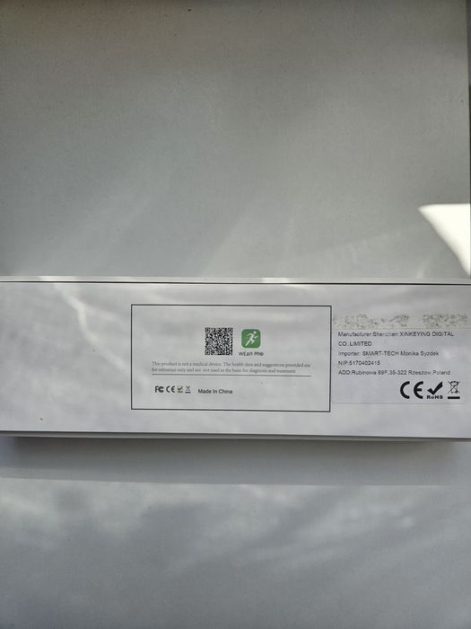 Smartwatch damski złoty