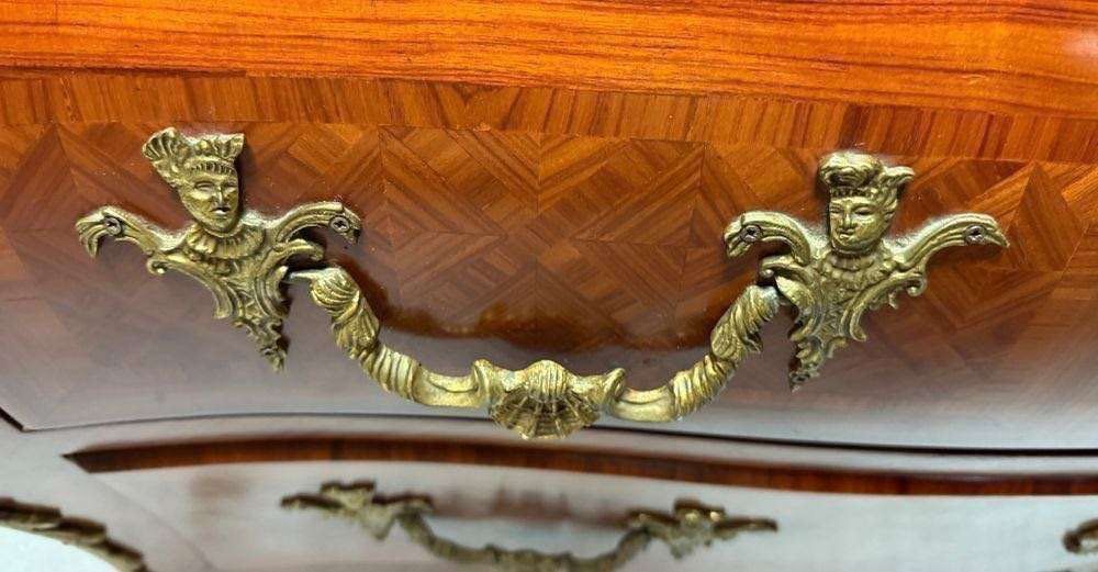 Włoska oryginalna intarsjowana komoda