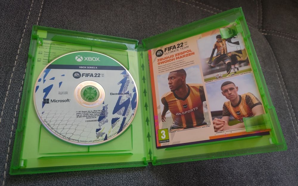 Fifa 22, 2022 Xbox Series X, 4K, Polska Wersja, idealna