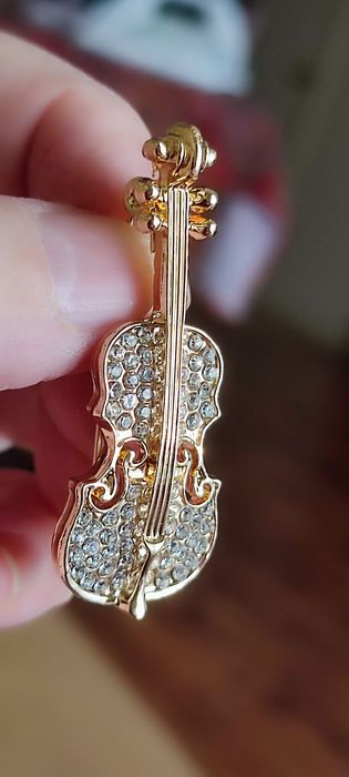 Broszka "Violino"