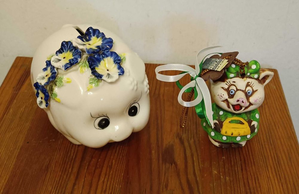 Копилка свинка керамическая поросенок