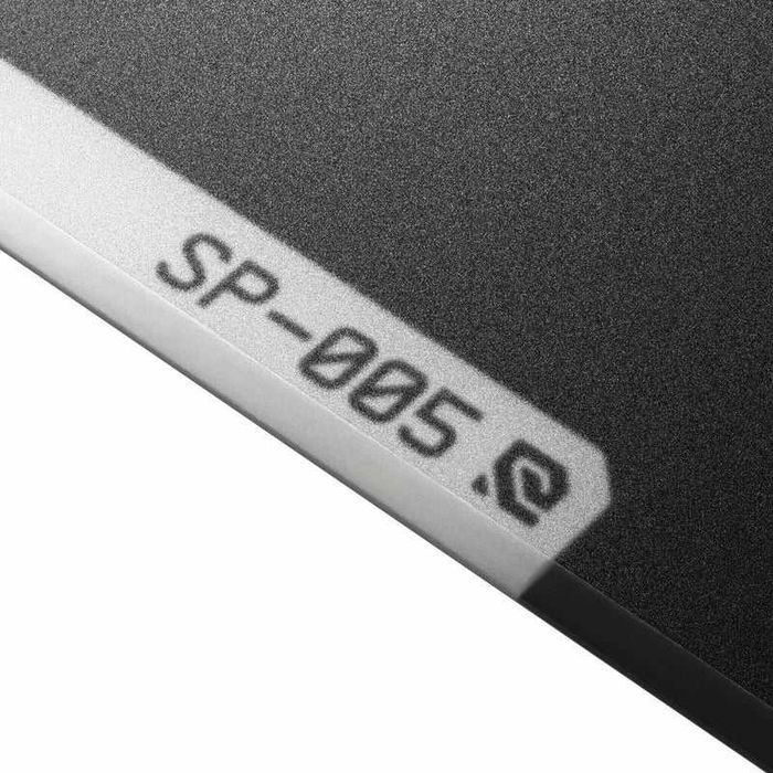 Glass Mousepad Wallhack SP-005 (Black)