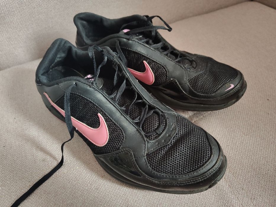 Nike sportowe buty damskie 41 czarne + róż
