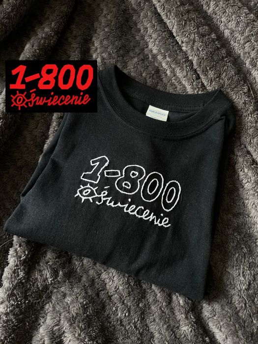 Czarna bluzka koszulka taco hemingway 1-800 oświecenie