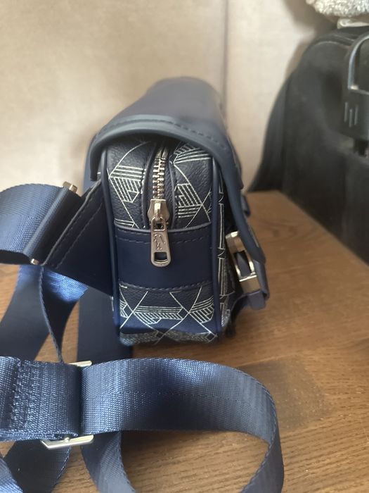 Bolsa Transversal/Shoulder Bag Lacoste Monograma