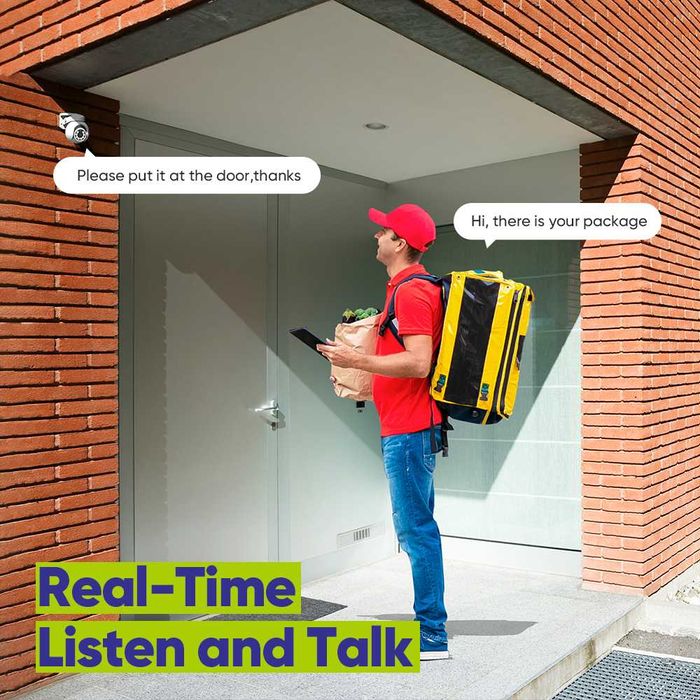 [NOVO] Sistema Vídeo Vigilância POE • 4K • 8 MP [4 Câmaras Rotativas]