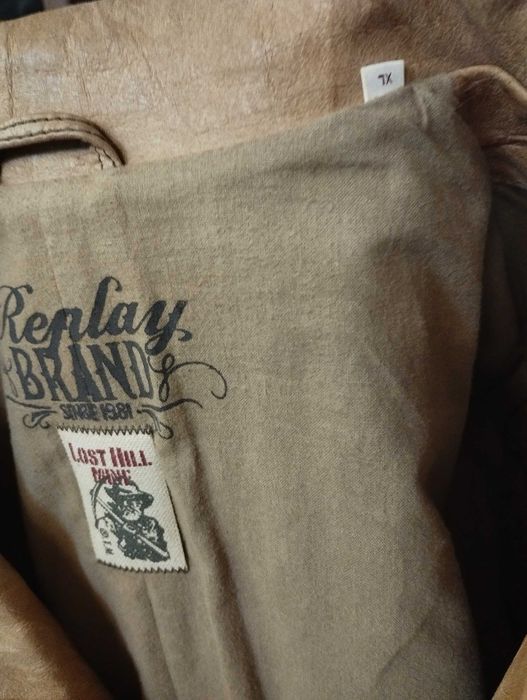 Casaco de pele estilo blazer