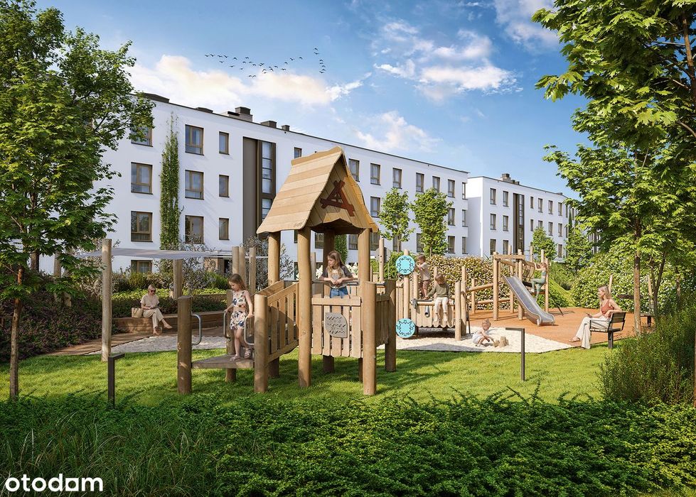 2-pokojowe mieszkanie 41m2 + balkon