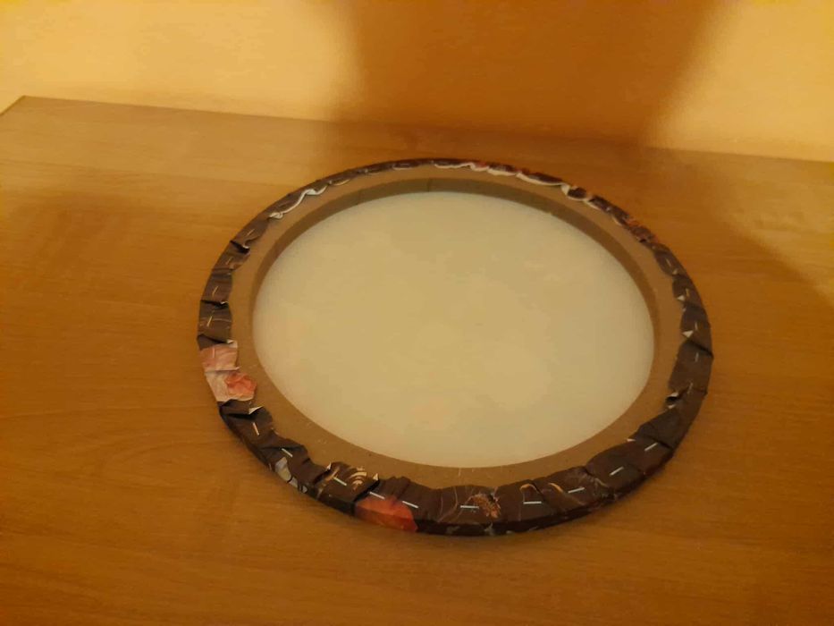 Okrągły obraz ścienny