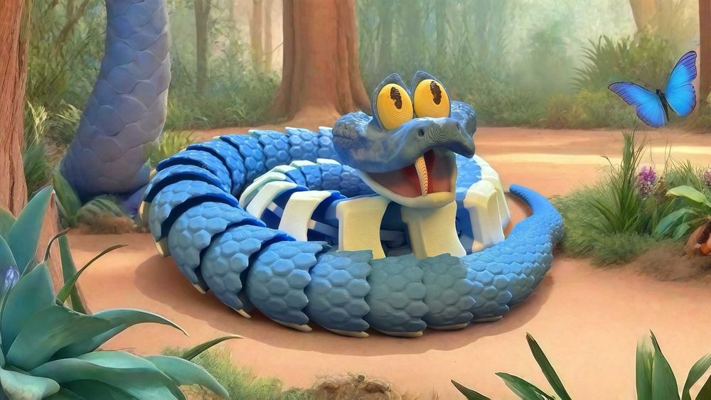 Фігурка Змії Гарі (Гарі Де Снейк) (Зоотрополіс 2, Zootopia 2)