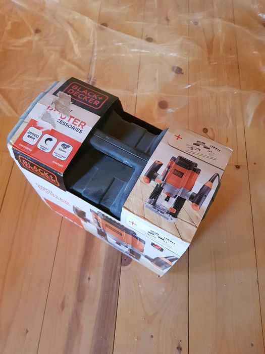 Tupia/ fresadora  BLACK + DECKER 1200W