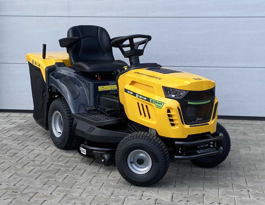 Nowa Kosiarka do trawy Traktorek ogrodowy Spalinowy Traktor MIKANN 15KM Automat Pompa oleju Gwarancja Serwis nie Stiga Husqvarna Cup Cadet Oleo-Mac