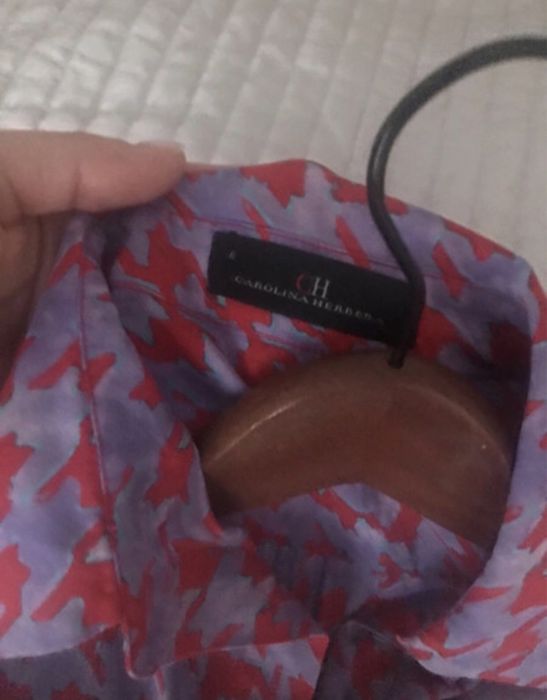 Blusa carolina herrera