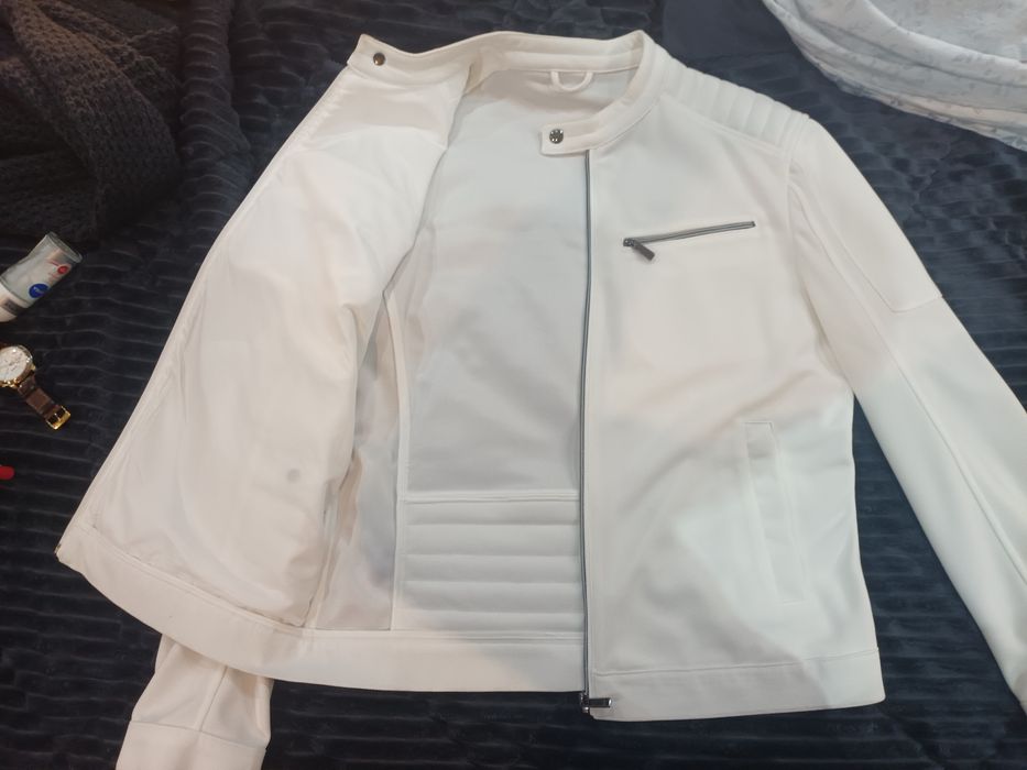 Casaco branco Zara