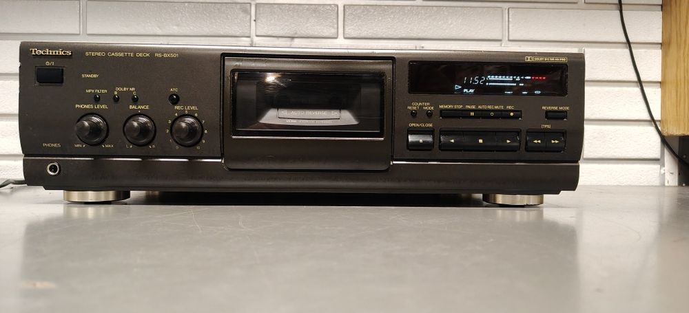 Magnetofon deck TECHNICS RS-BX501. Full automat