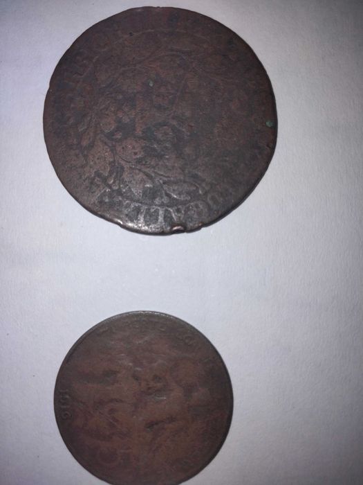 Moedas e notas antigas