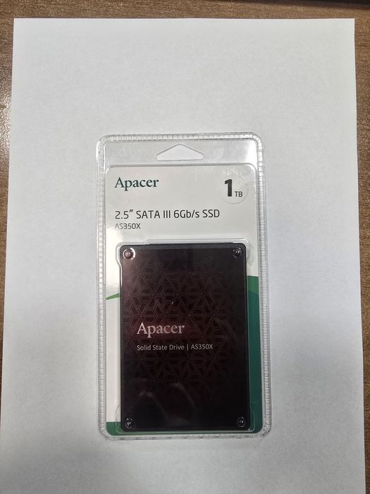 SSD Apacer AS350X 1TB 2.5′′ SATA III новий, запакований