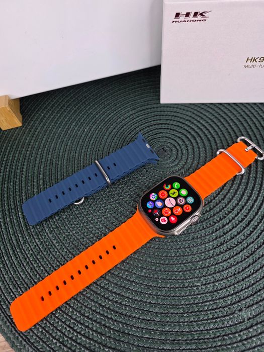 Watch HK Ultra2 Max – AMOLED 2,12", połączenia, sport, zdrowie – NOWY
