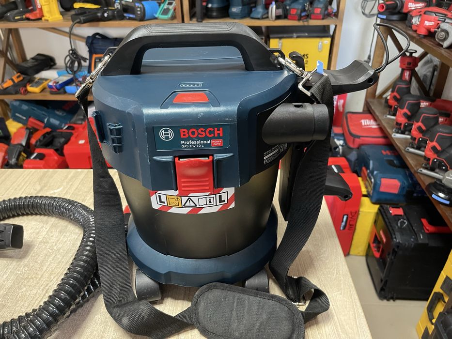 Bosch GAS 18V-10L / акумуляторний пилсосс Бош 18V