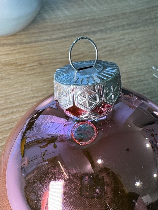 Елочные игрушки стеклянные брак