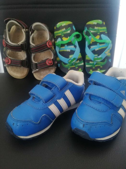 Adidasy adidas r 23 +gratis sandały i nowe JAPONKI wkł 14cm