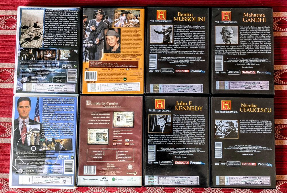 DVD Filme Séries Ação Ficção Aventura Drama Romance | Preço Unitário