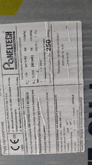 Styropian 25 grubość