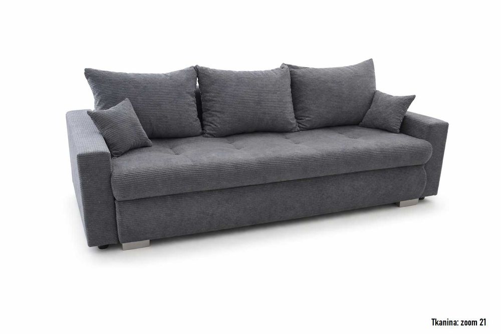 Kanapa MIA z bokami | Sofa z funkcją spania | Rozkładana kanapa