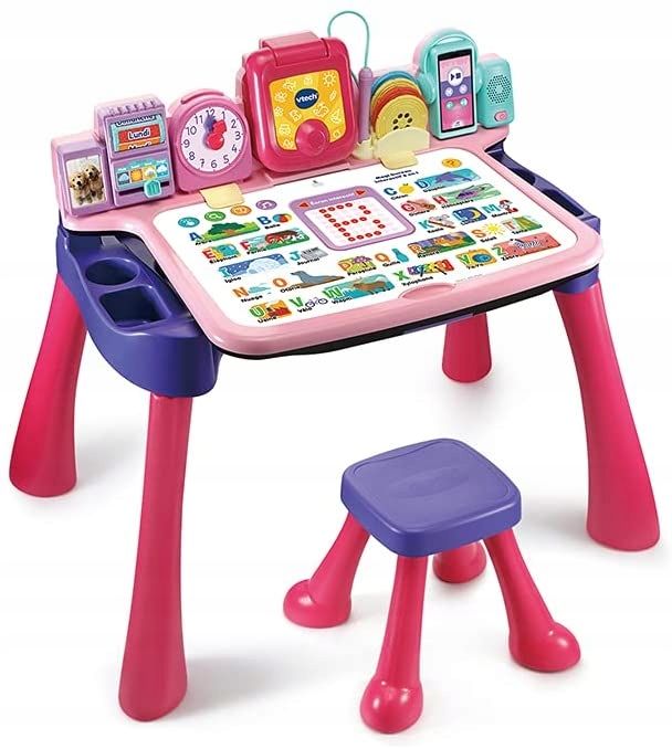 Stoliczek edukacyjny vTech Magi 5 w 1 różowy C4