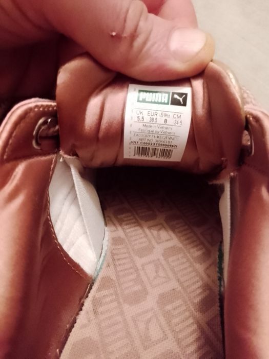 Дешево! Новые кеды Puma Basket Heart Copper Rose Оригинал Размер 38.5 стелька 25.5 см. Кросівки кеди
