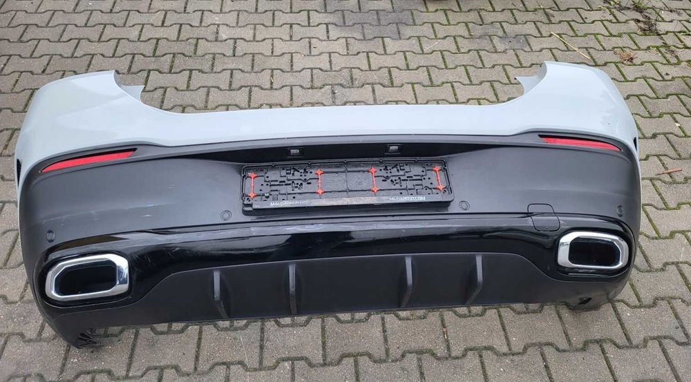 MERCEDES BENZ GLE W167 X167 C167 Бампер задній AMG Рестайл Дорестайл КУПЕ