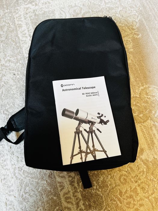 Телескоп Eaconn 80600 Black + Адаптер для смартфона