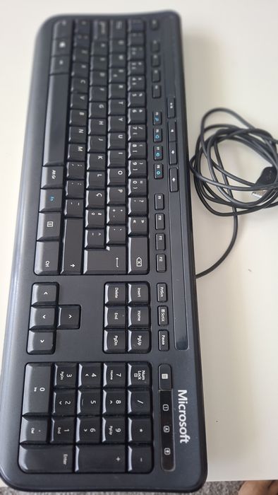 Teclado Microsoft wired 600 novo